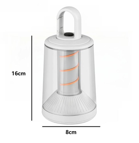Led camping lantern dual - led, dual-beam