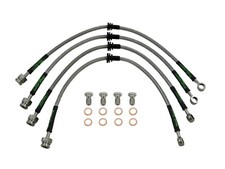 TOYOTA MR2 & TURBO SW20 STAINLESS STEEL BRAIDED BRAKE LINES HOSES PIPES VB