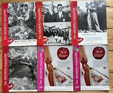 The Archers Magazine, 1961 and 1962 bowhunters, field shooters, target archery  