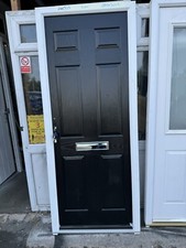 Brand New Stunning Black  Composite Door-840 X 2045 Mm