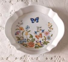 Aynsley Vintage Cottage Garden Fine Bone China Trinket Tray 5.2 x 4.8 ins VGC