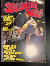 Skateboard Scene vintage magazine – v1 n4 1977-78 - very good condition