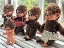 Vintage Monchhichis Blue eyed