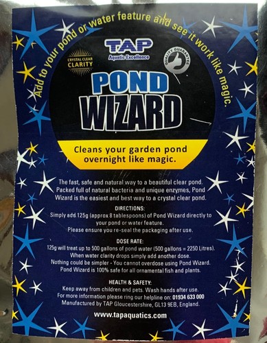 Tap pond wizard clear cloudy - tap,