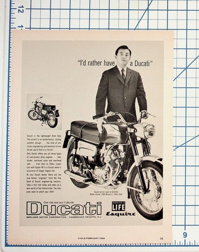 1966 ducati monza - ducati,