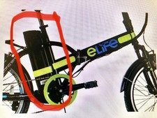 Elife ebike, NEW battery LG