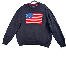 Chaps Men XL Navy American