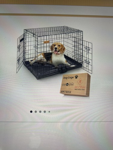 Inch dog crate with front - 36,