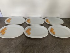 Vintage JAJ Pyrex Steak Plates
