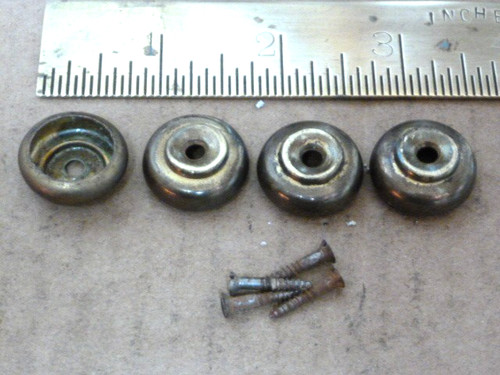 Good set old brass bracket - good,