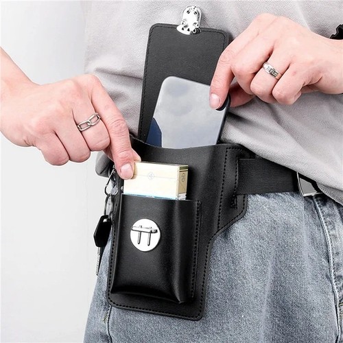 Men leather purse - men's,