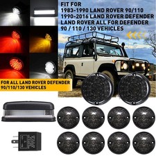FOR LAND ROVER DEFENDER 90/110/130 LED SMOKE UPGRADE LAMP LIGHT KIT - 11 LAMPS