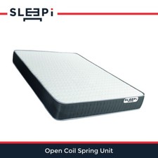 NEW ROLLED Cool Blue Foam Sprung Mattress 3ft Single 4ft 4ft6 Double 5ft King6ft