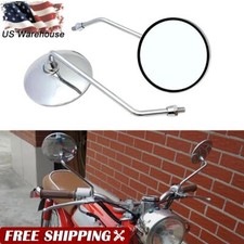 Pair Round Motorcycle Side