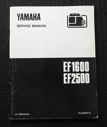 Genuine yamaha ef1600 - yamaha, ef2500