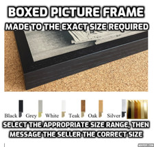 Picture / Photo Frame Box Style - Any Size, Made to Measure, Bespoke Custom Made