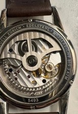 NOMOS glashütte Zurich datum ref. 802