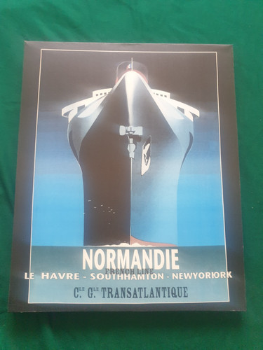 Normandie ocean liner - normandie, blick