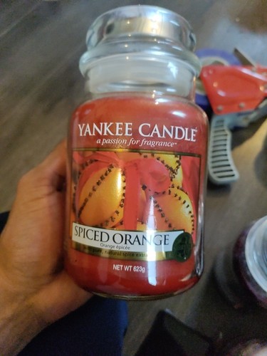 Yankee candle large jar spiced - large,