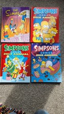 Four "The Simpsons" Annuals -