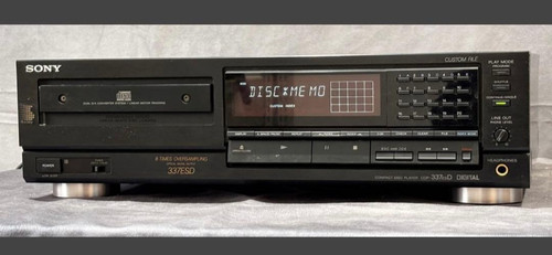 Sony cdp 337esd - cd, player