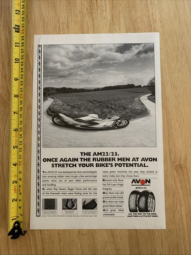 1989 avon tyres kawasaki - tyres,