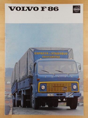 Volvo f86 brochure - volvo,