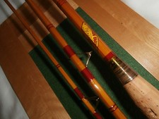 EARLY ALLCOCKS RECORD BREAKER CANE ROD AND   BAG