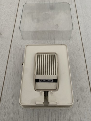 Vintage grundig microphone - vintage,
