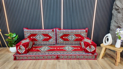 Three seater majlis floor sofa - majlis,