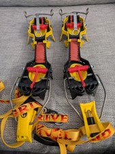 Grivel Rambo 4 Crampons Pair With Carry Bag