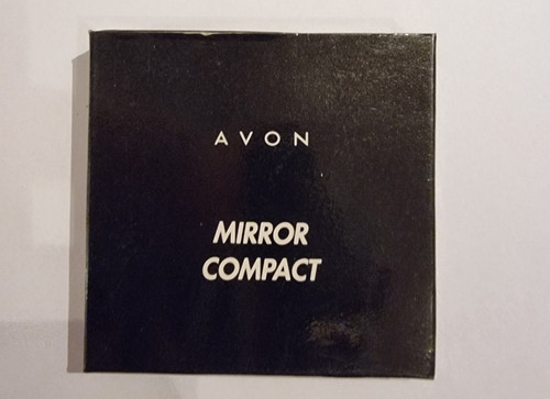 Vintage avon silver compact - vintage,