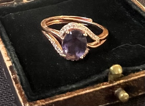 Vintage style amethyst - vintage,