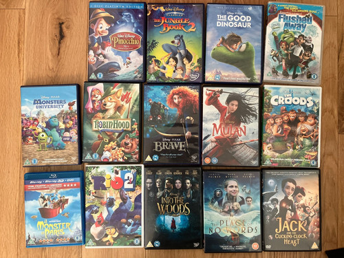 Bundle kids dvds walt - -,