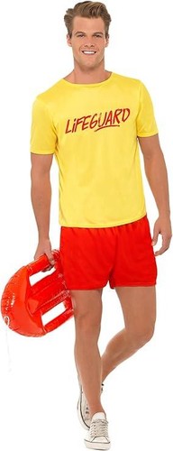 Men 1990 red yellow - red,