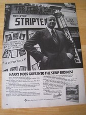HARRY MOSS GOES INTO THE STRIP
