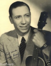 George formby signed - george,