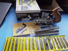Stanley No.13-050 Combination Plane Woodworking Tool - Complete in Original Box.