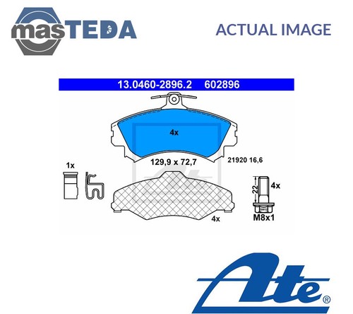 130460 28962 brake pads - 130460-28962, set