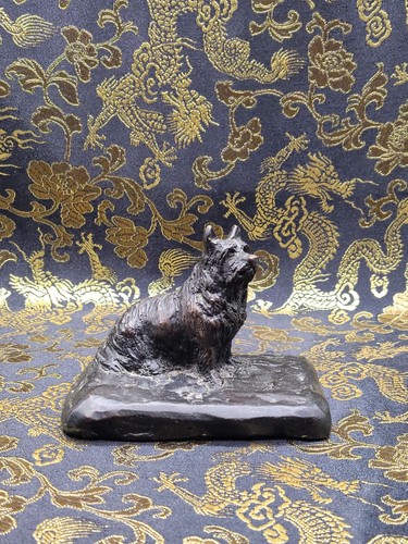 Antique bronze soulpture a - of,
