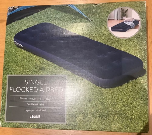 Flocked airbed inflatable - flocked,