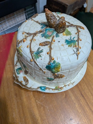 Large majolica cheese - large,