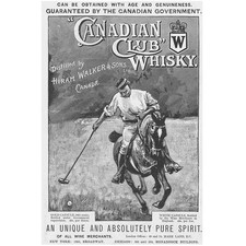 CANADIAN CLUB WHISKY by Hiram