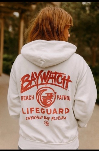 Baywatch lifeguard hoodie - lifeguard,