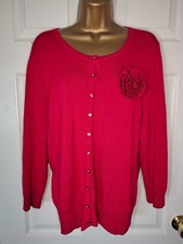 Debbie Morgan Red Cardigan