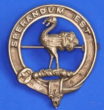 Vintage Scottish Clan Brooch