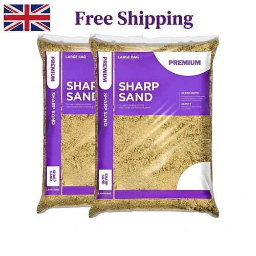 Sharp sand 25kg bags - sharp,