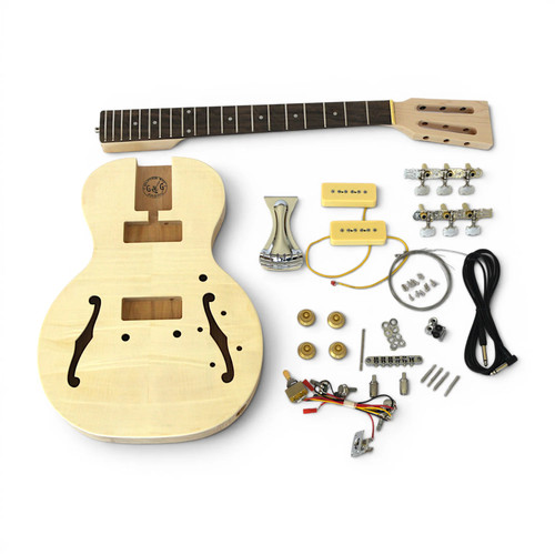 Parlor guitar kit electro - kit,
