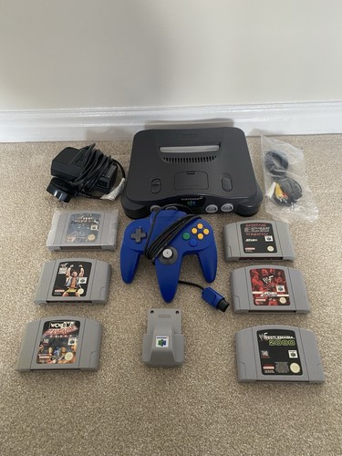 Nintendo n64 console wwf - n64,