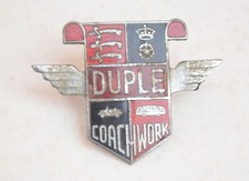 Bus Coach Enamel Badge Duple